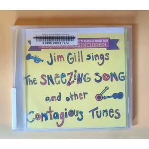 Sneezing Song & Other Contag by Jim Gill (CD, 2000)